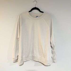 Old Navy Cream Sweatshirt